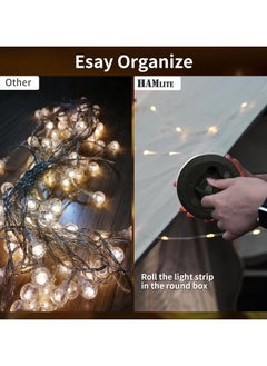 Generic Camping Light String, 3 in 1 Camping Light Rechargeable(29.5Ft), RGB Portable Outdoor String Lights, Durable Tent Fairy Lights, Multi-Modes & Brightness, USB RV Awning Lights for Camper, Yard  - Image 3