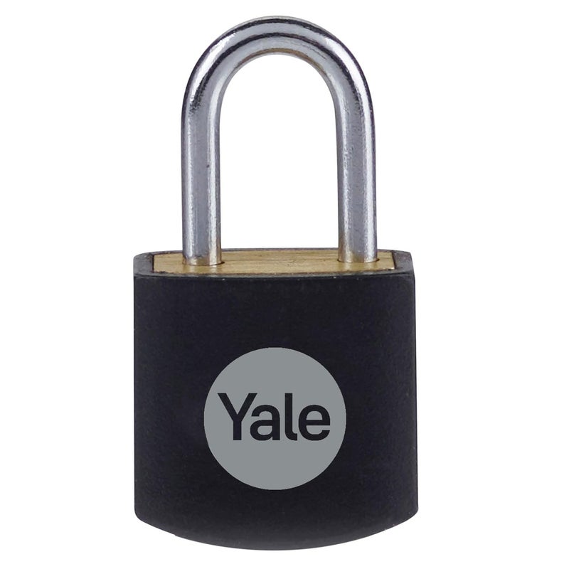 Yale Yale Padlock Black Set of 4 pcs 3 Common Keys 20mm  - Image 5