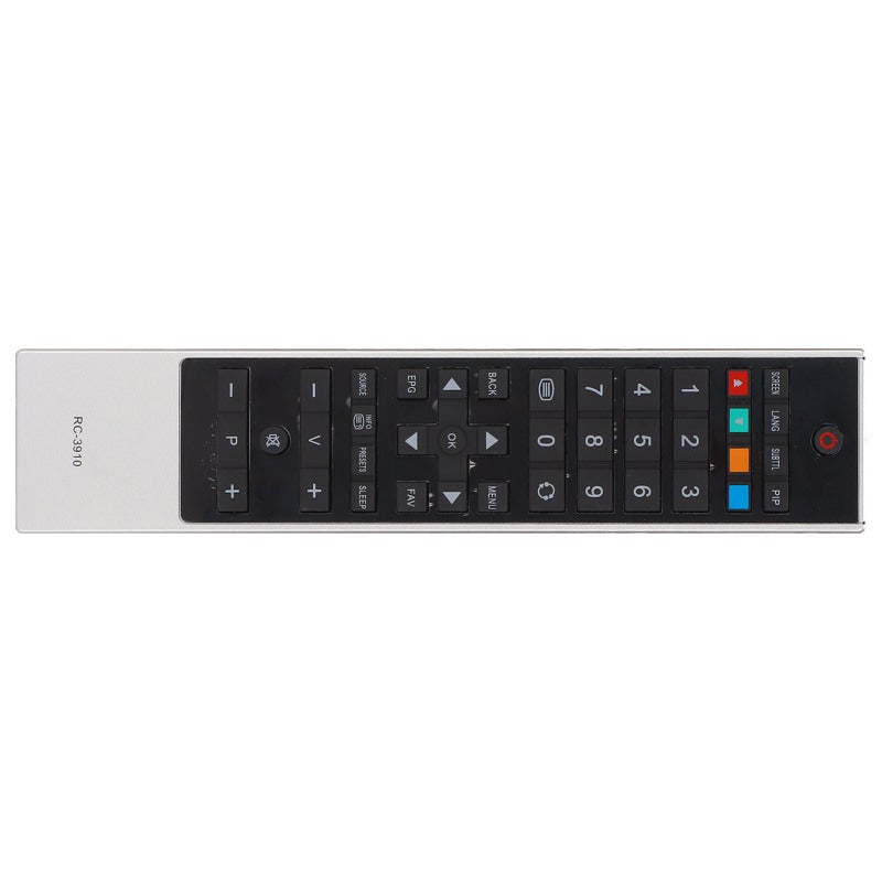 التحكم عن بعد RC-3910: مصنوع من مادة ABS عالية الجودة، لا تحتاج لبرمجة - مفاتيح ضغط حساسة، قبضة مريحة، تحكم عن بعد بديل لأجهزة التلفزيون المتوافقة 32BL502B و 46BL702B و 19BL502B، مناسب للأشخاص المسنين والأطفال - Image 3