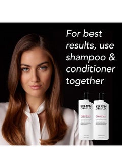 KERATIN COMPLEX Color Care Smoothing Shampoo 33.8 Fl Oz  - Image 4