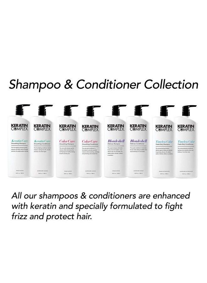 KERATIN COMPLEX Color Care Smoothing Shampoo 33.8 Fl Oz  - Image 5
