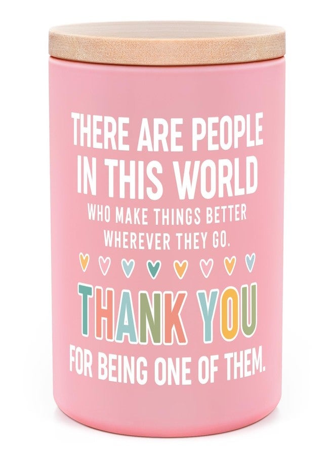 SteadStyle Thank You Gifts for Women - Inspirational Birthday Gifts for Coworkers Friend Teachers Nurses Boss Employees, Appreciation Gift Idea - Handmade Vanilla Lavender Natural Soy Wax Candle 10Oz - Image 1