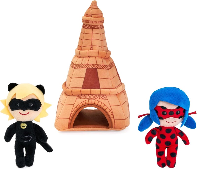 Miraculous Zippy Burrow® Interactive Hide and Seek Squeaky Dog Toy - Heroes in Paris - Image 1