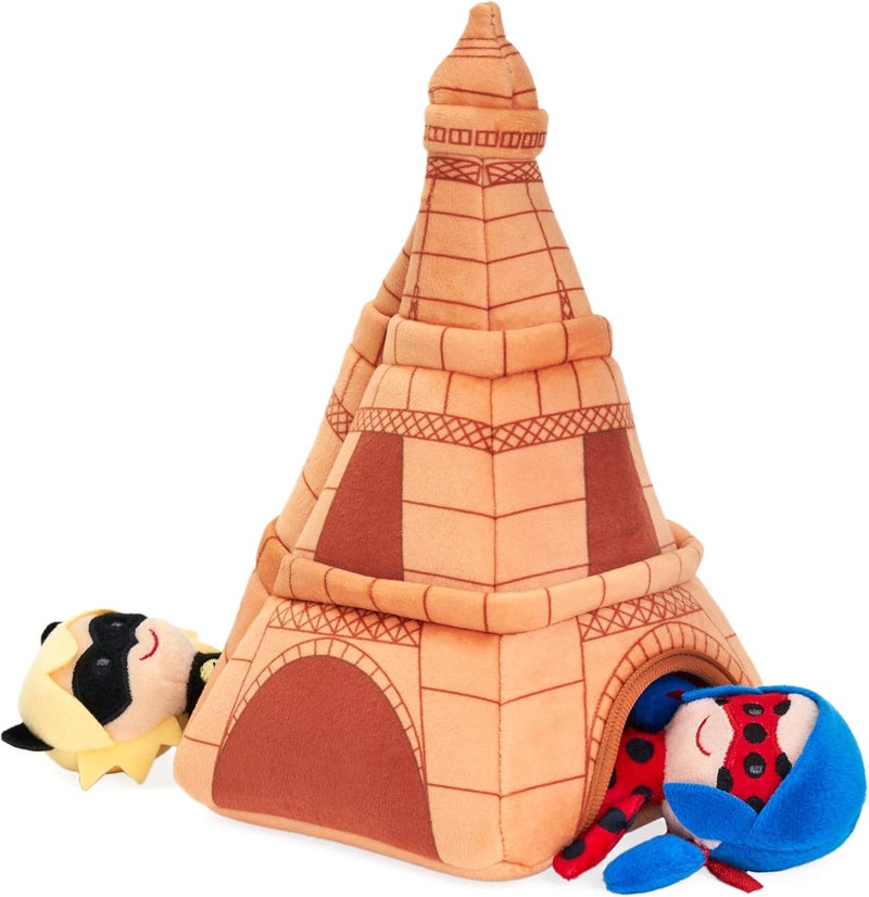 Miraculous Zippy Burrow® Interactive Hide and Seek Squeaky Dog Toy - Heroes in Paris - Image 4
