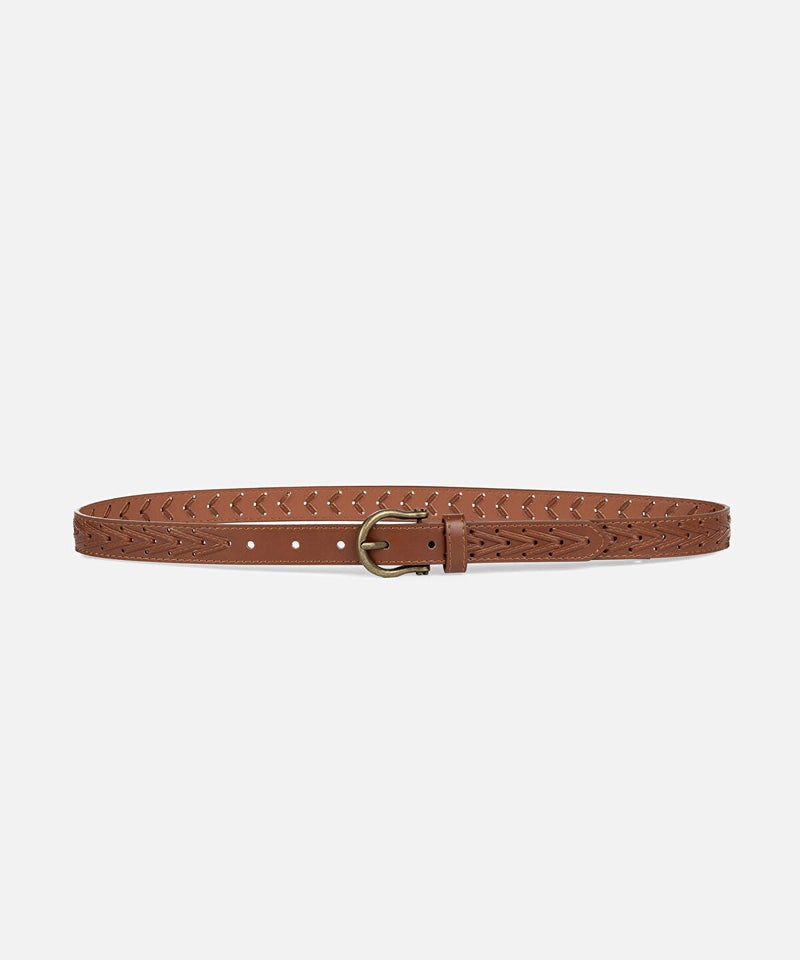 Ipekyol Belt with Decorative Stitching - Image 1