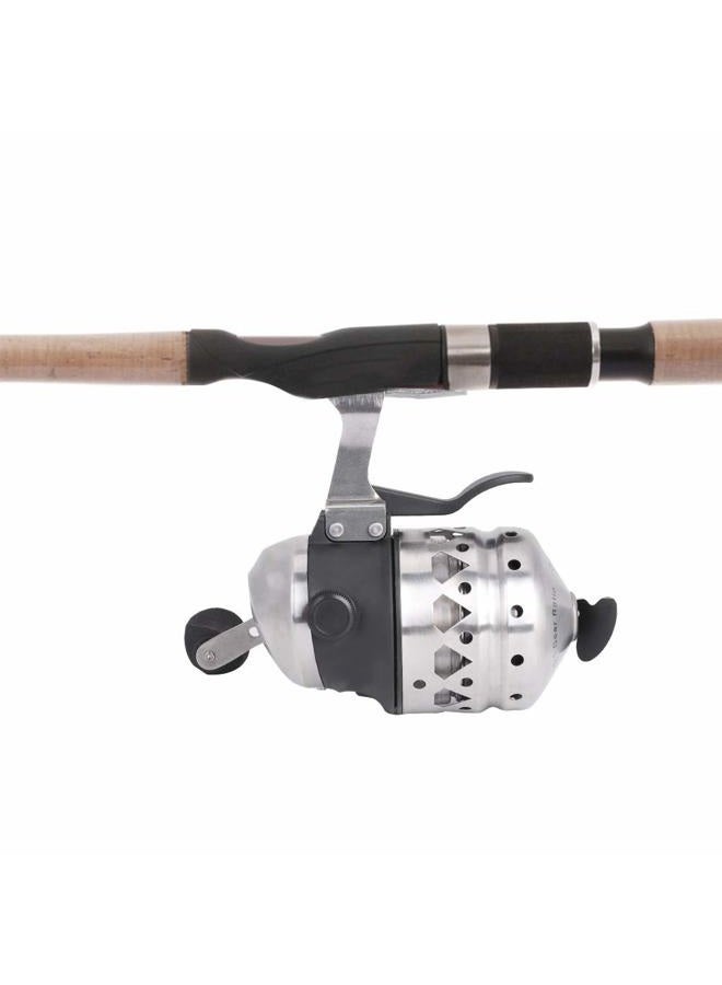 Mrisata Fishing Reel, Archery Spincast Fishing Reel, Shooting Fishing Lure Reel Fishing Reel Hand Brake Winding Displacement Fish Line Wheel Accessory, Archery Shooting Lure Fishing Reel - Image 2
