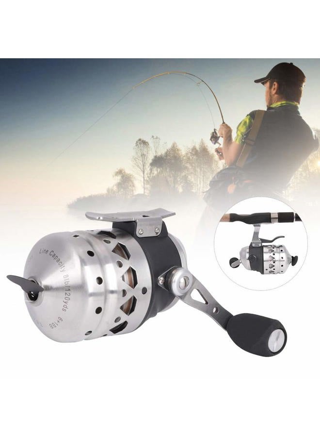 Mrisata Fishing Reel, Archery Spincast Fishing Reel, Shooting Fishing Lure Reel Fishing Reel Hand Brake Winding Displacement Fish Line Wheel Accessory, Archery Shooting Lure Fishing Reel - Image 3