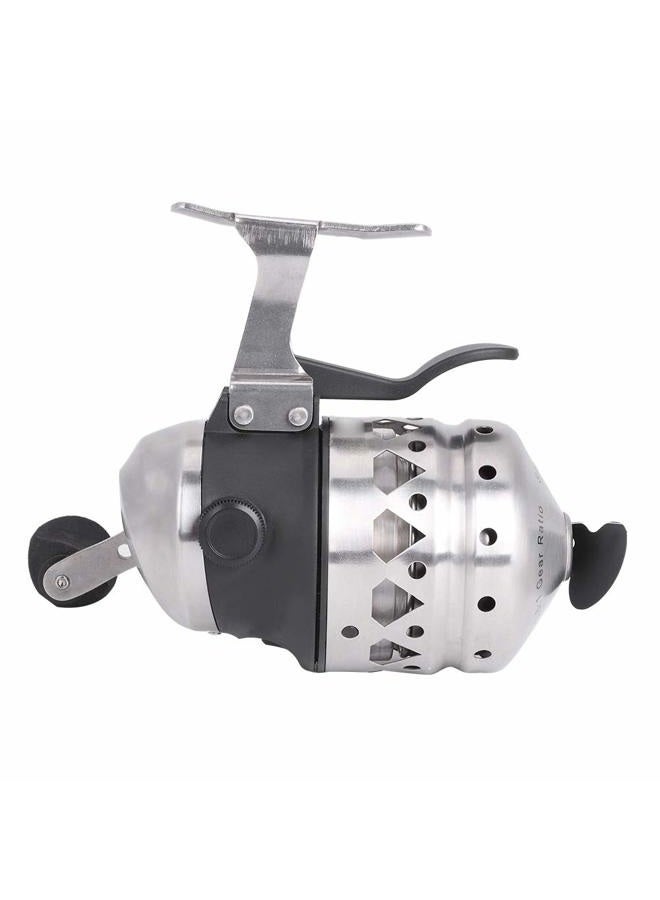 Mrisata Fishing Reel, Archery Spincast Fishing Reel, Shooting Fishing Lure Reel Fishing Reel Hand Brake Winding Displacement Fish Line Wheel Accessory, Archery Shooting Lure Fishing Reel - Image 5