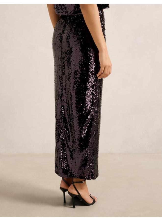 forever new Nora Sequin Midi Skirt - Image 2