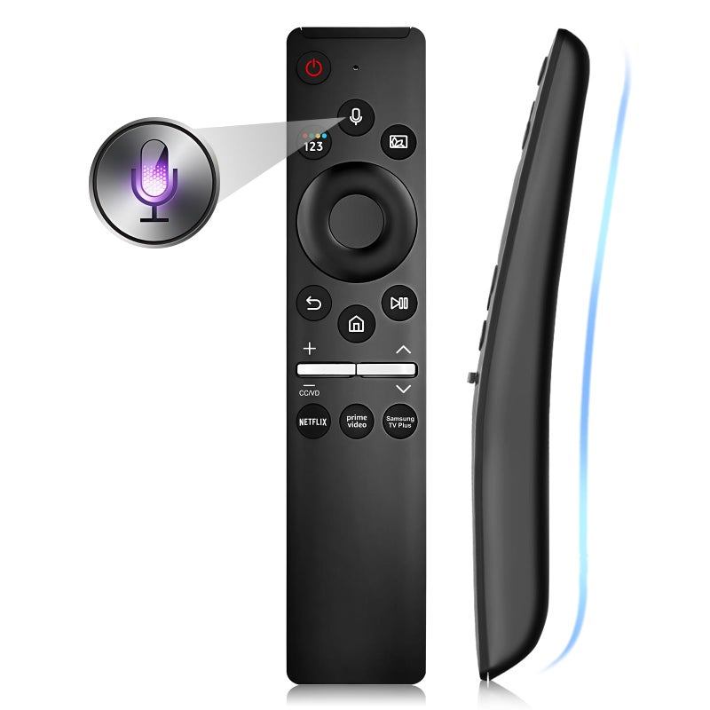 Tendodo Voice Remote for Samsung Smart TV Remote Control Replacement BN59-01330A Fit for All Samsung Remote with Voice Function for S-amsung Frame Crystal UHD Curved Neo QLED OLED Smart TVs - Image 1