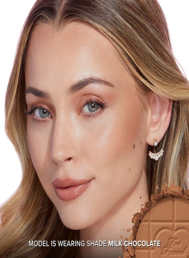 توب فيسد للمستحضرات التجميلية بودرة برونزية مطفية من تو فيسد شوكليت سولاي - لون شوكولاتة الحليب (فاتح) - 8 غرام - Image 3