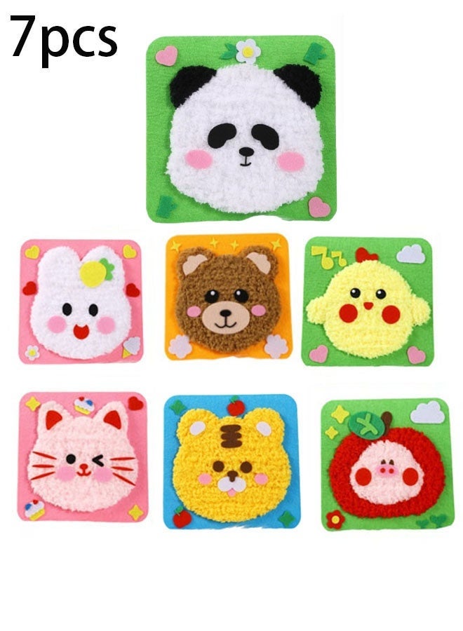 Ailily 7 pcs DIY Kids Doll Sewing Craft Kit for Early Education Toys, arts-and-crafts,craft-kits,Arts and Crafts for Kids, Toys Gifts for Girls Kids 4 5 6 7 8 9 10 years old - Image 2