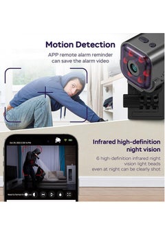 Spy Camera Hidden Camera with Audio/Video, Mini Wireless Camera with Phone App, Two-Way Audio, Night Vision, Motion Detection, Real Time Recording Surveill - pzsku/Z5C406F8B039DD6CFF459Z/45/_/1726824642/77452715-f257-437b-bac4-90ac376b1bd6