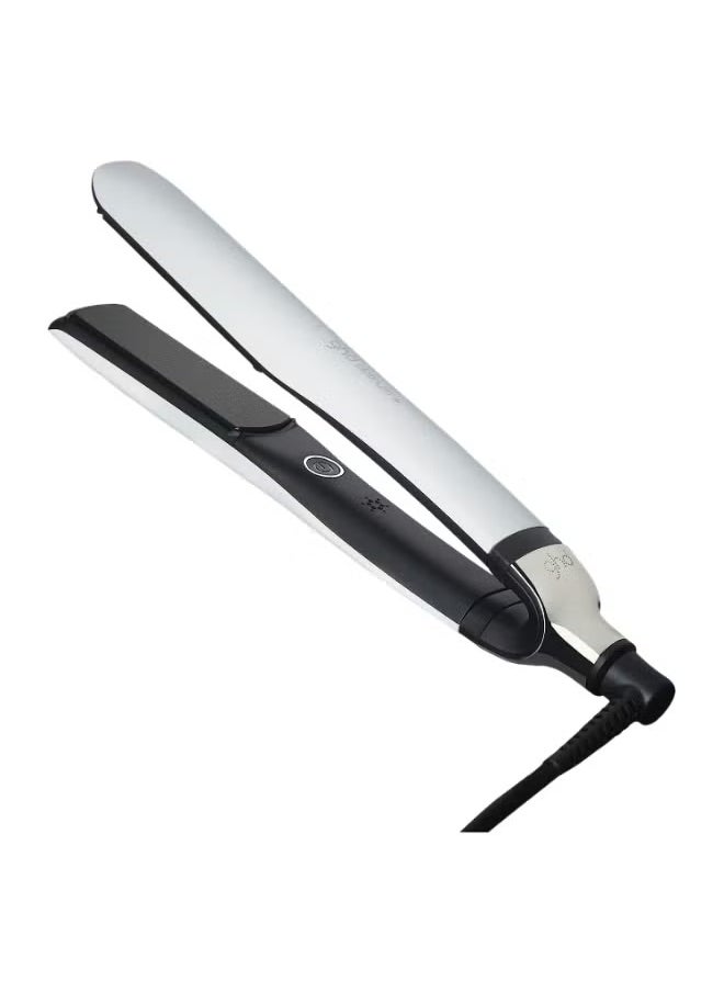 ghd Platinum+ Styler 1" Flat Iron Hair Straightener, Professional Ceramic Hair Styling Tool For Stronger Hair, More Shine, And More Color Protection- White  - Image 1