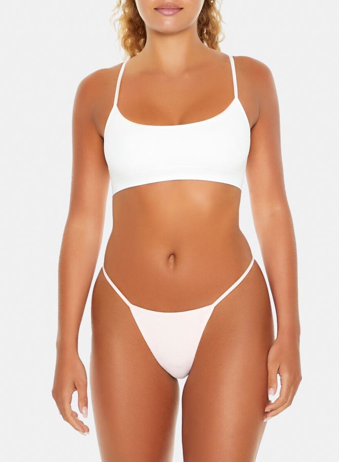 FOREVER 21 Seamless Scoop-Neck Bralette - Image 1