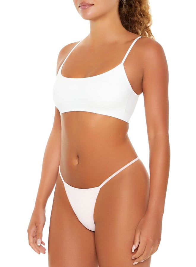FOREVER 21 Seamless Scoop-Neck Bralette - Image 3