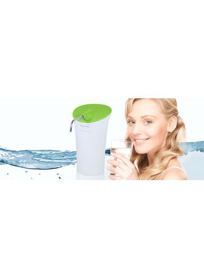 Panasonic Water Purifier With Filter Cartridge White/Green 6.5Liters - Image 2