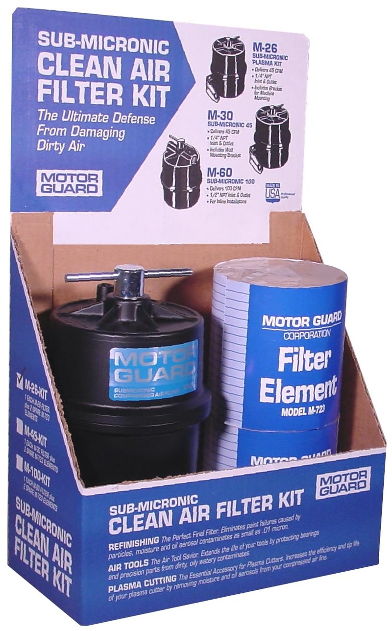 Motor Guard M-45-KIT 1/4 NPT Clean Air Filter Kit - Image 5