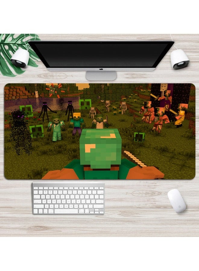 Minecraft Series Pattern Large Size Mouse Pad, 300*800mm - Image 1