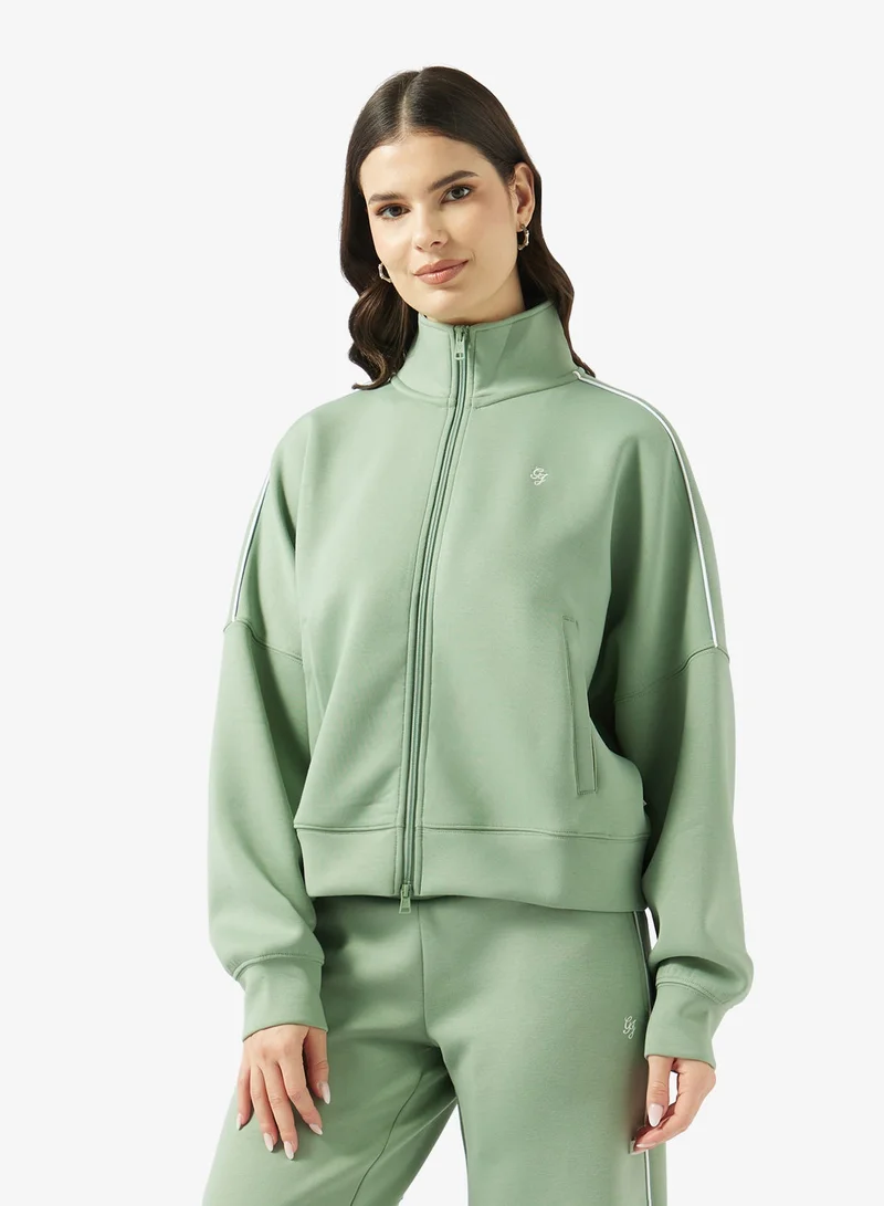 جيس جينز سويت شيرت سكوبا بكتف ساقط