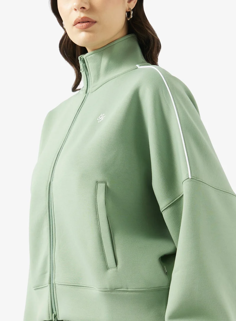 Guess  Drop Shoulder Scuba Sweatshirt for Women | Best Price UAE
