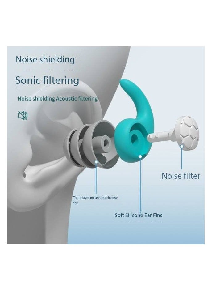 Generic Silicone diaphragm noise cancelling earplugs  - Image 3