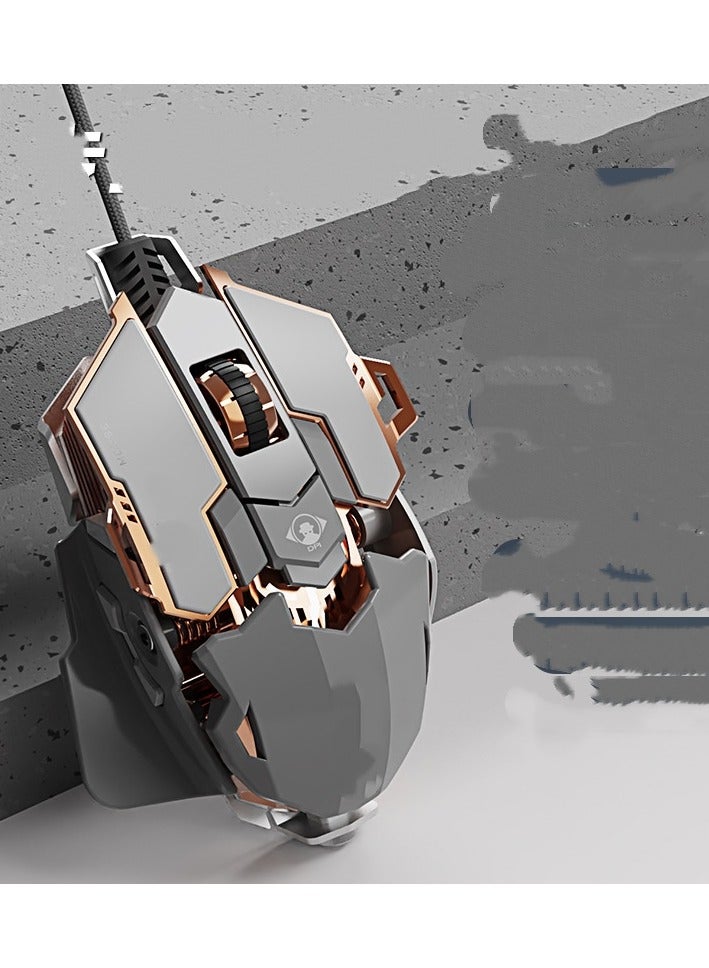 EBMINI New Frontier Esports Gaming Mechanical Silent Wired Mouse