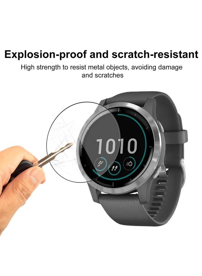 HuHa For Garmin Vivoactive 4 2pcs xDfind Curved 3D Composite Material Soft Film Screen Protector - Image 5