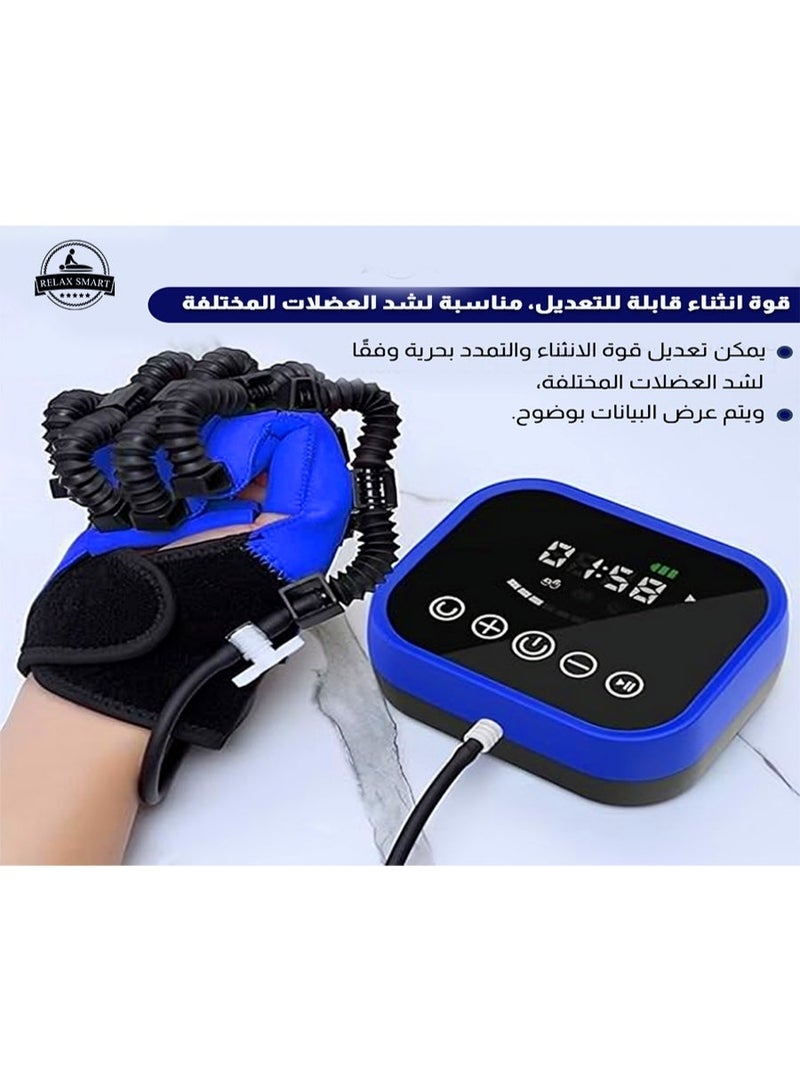 Relax Smart Smart Robotic Hand Rehabilitation Gloves – Electric Finger Training Device for Stroke Recovery, Hand Therapy, Flexion & Extension Exercise Aid - Image 5