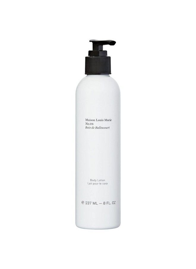 Maison Louis Marie - No.04 Bois De Balincourt Natural Body + Hand Lotion | Luxury Clean Beauty + Nontoxic Fragrance (8 Fl Oz | 237 Ml) - Image 1
