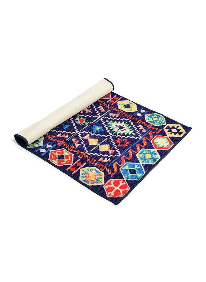 Status Contract Multi Printed Vintage Persian Carpet Rug Runner for Bedroom/Living Area/Home with Anti Slip Backing, 152 X 213 Cm  - Image 4