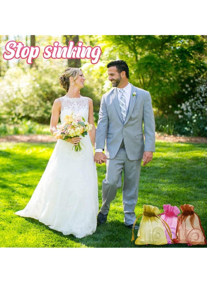 6 Pairs Heel Protectors - 3 Sizes, Clear Heel Stoppers for Walking on Grass and Uneven Floor - Image 3