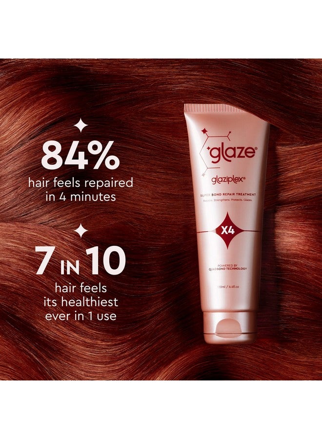glaze Glaziplex Super Bond Treatment - Deep Conditioning Hair Mask Repairs, Strengthens, Protects in Just 4 minutes - 6.4 oz - Image 3