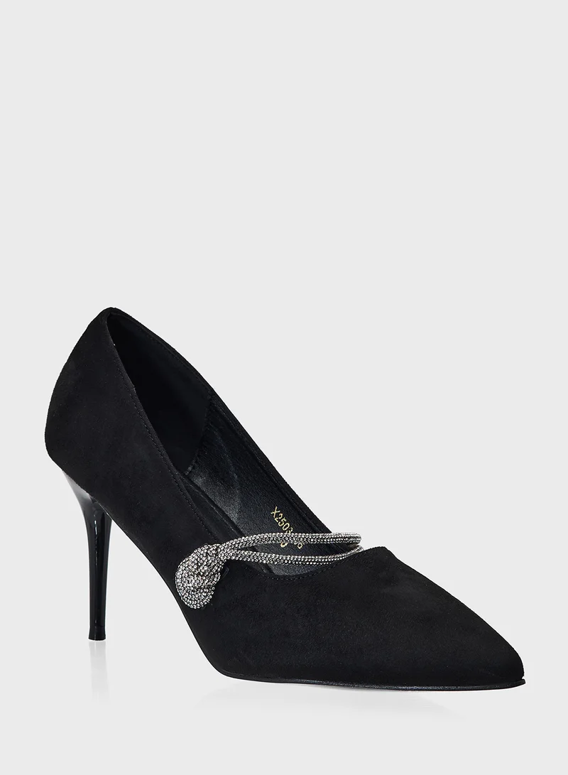 ايلا Diamante Heeled Pump