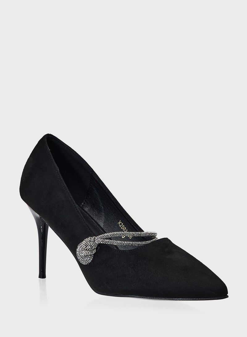 ايلا حذاء بكعب ديامانتي - Image 2