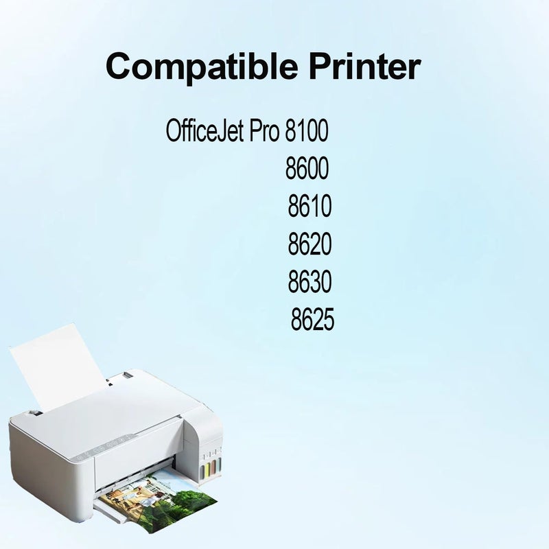 950 951 رأس الطباعة لاستخدام طابعات OfficeJet Pro 8100 8600 8610 8620 8630 8625 8635 8640 (مع أحدث شريحة) - Image 2