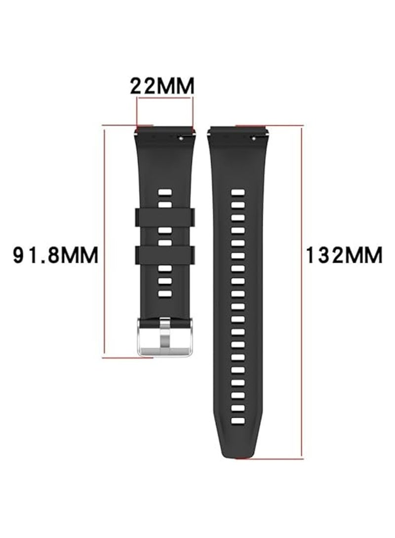 X-level 3Pcs Huawei Watch GT 6 Pro Soft Silicone Replacement Strap - High Quality, Lightweight, Stylish & Durable - Easy Installation - Replacement Strap for Huawei Watch GT 6 Pro Smartwatch Bands - Image 3