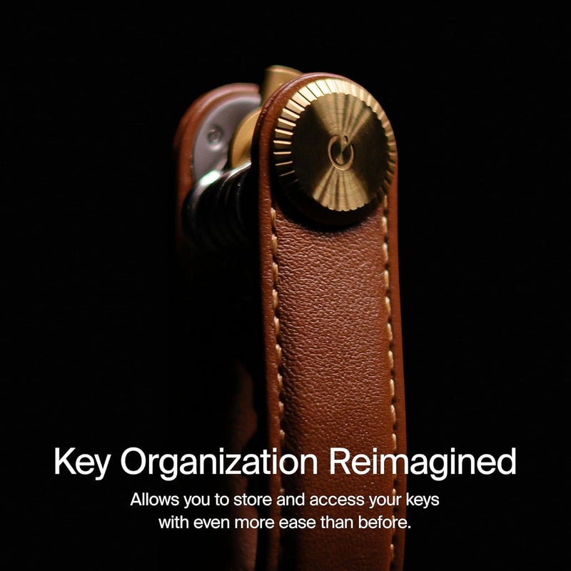 Orbitkey Key Organiser Pro  Leather  Sapphire - Image 2