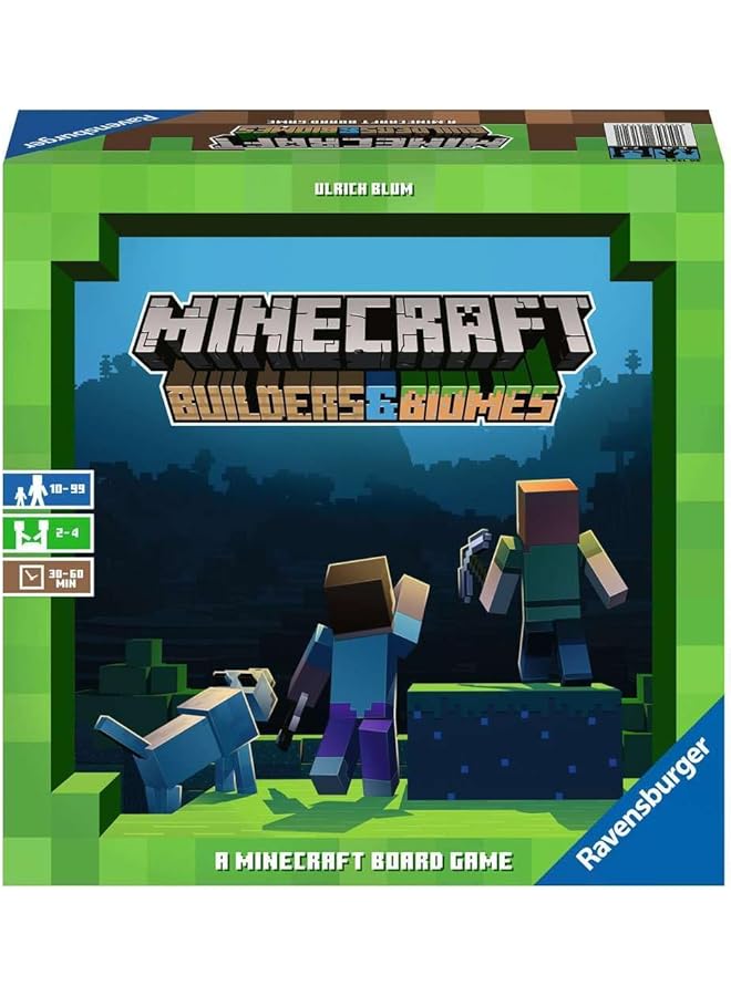 رافنسبورغر لعبة لوحة استراتيجية ماينكرافت بيلدرز آند بيومز للأعمار من 10 سنوات فما فوق، بني A - Image 1