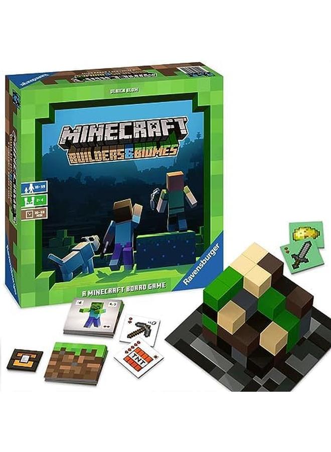 رافنسبورغر لعبة لوحة استراتيجية ماينكرافت بيلدرز آند بيومز للأعمار من 10 سنوات فما فوق، بني A - Image 4