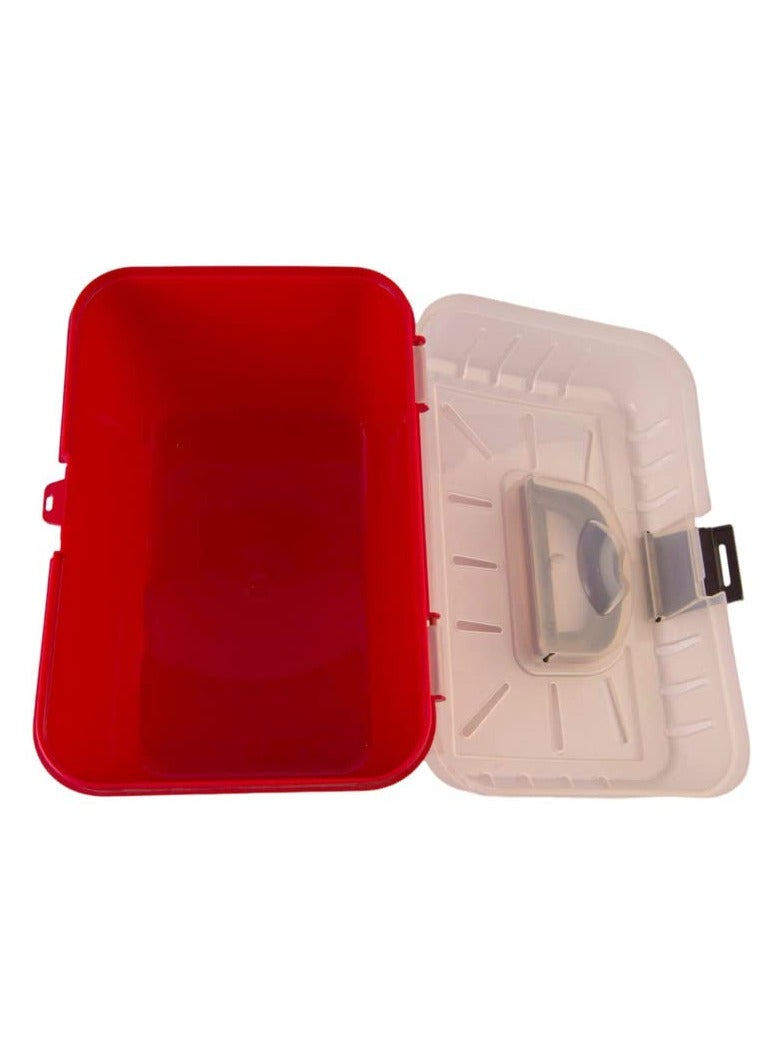 Georplast, Twister Small Pets Transport Box - Red Color - Image 2
