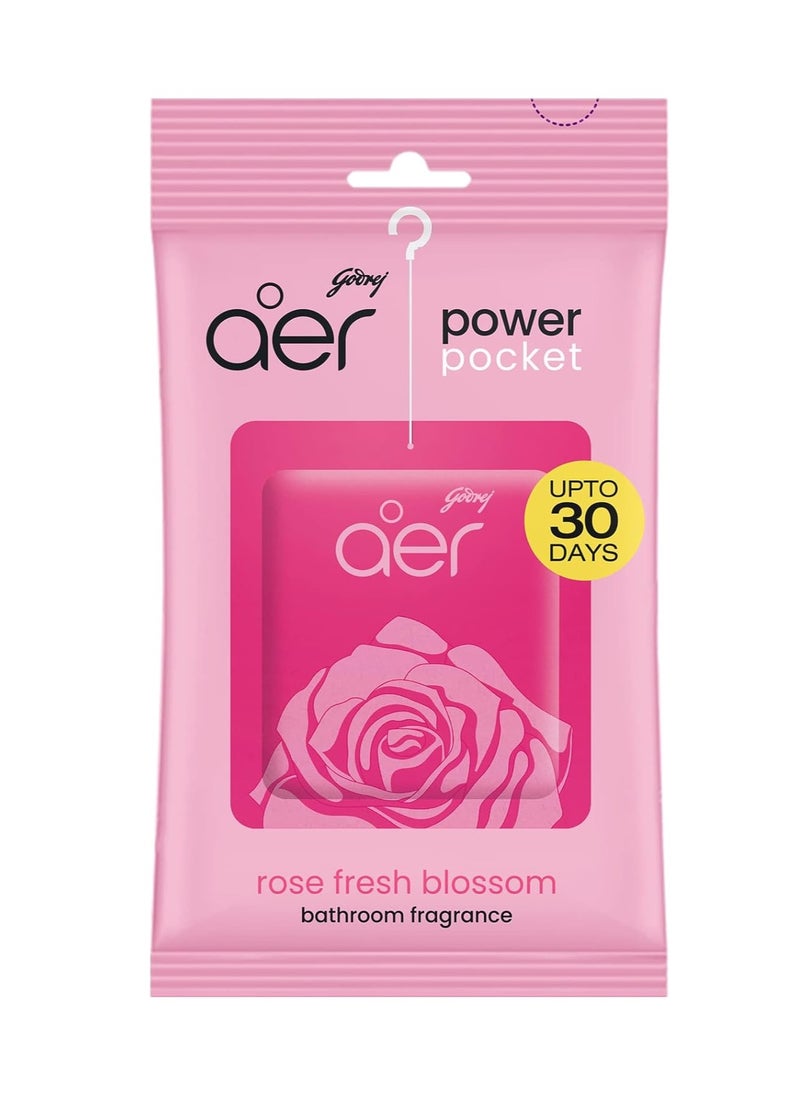 Godrej Aer Godrej Aer Power Pocket Bathroom Fragrance - Fresh Blossom pack of 6  - Image 2