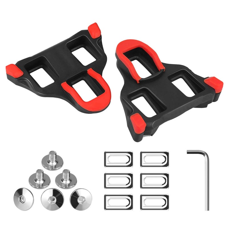 Thinvik Road Bike Cleats for Shimano SPD-SL Locking Cycling Pedals Cleat for Shimano SH10 System Shoes - 0 Degree Float - Image 3