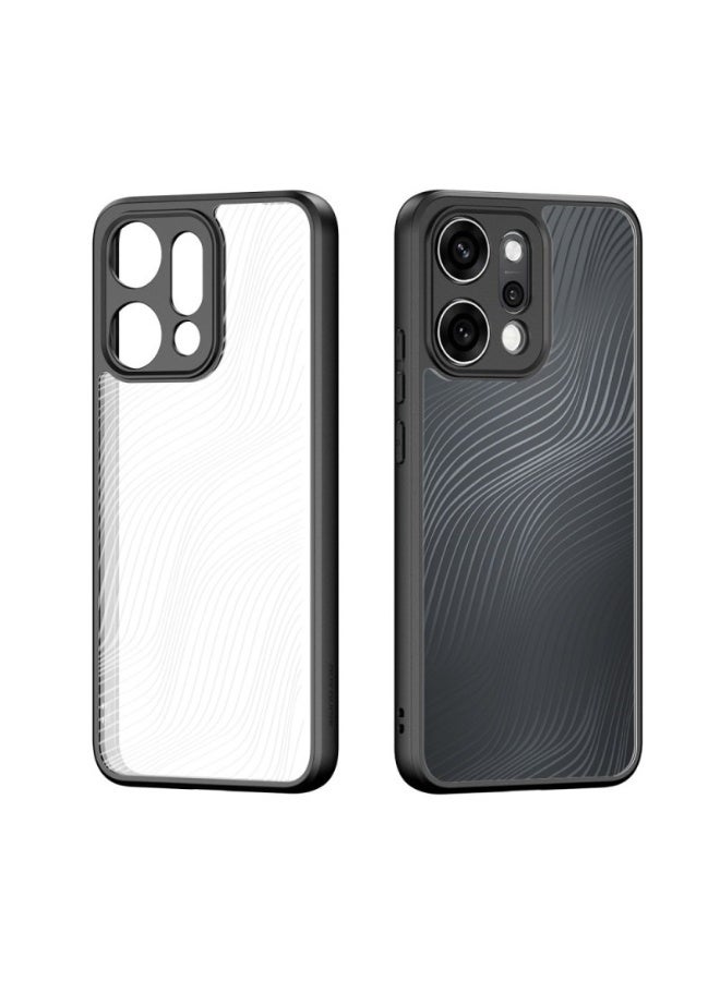 Dux Ducis Aimo Series Oppo Reno14 pro for  TPU+PC Matte Drop-Proof Phone Cover -Black - Image 4
