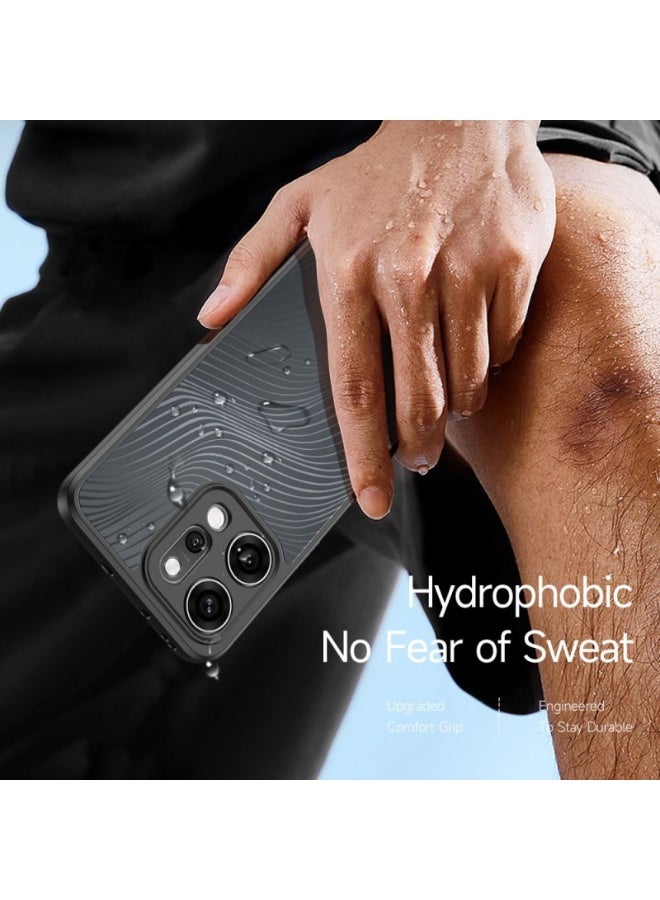 Dux Ducis Aimo Series Oppo Reno14 pro for  TPU+PC Matte Drop-Proof Phone Cover -Black - Image 3