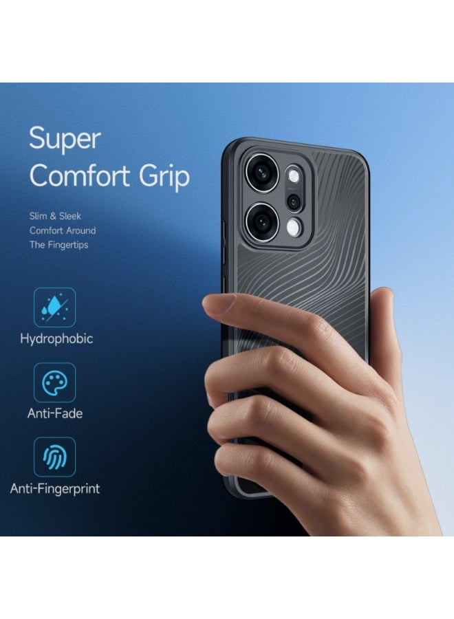 Dux Ducis Aimo Series Oppo Reno14 pro for  TPU+PC Matte Drop-Proof Phone Cover -Black - Image 5