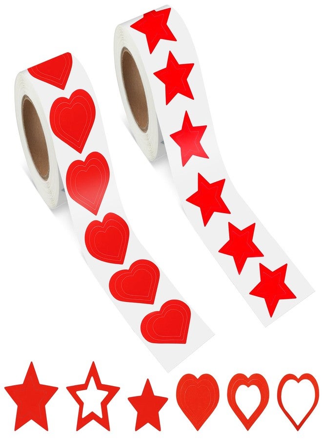 Yuomeaz 1000Pcs Tanning Stickers, Heart Tanning Bed Stickers for Body, Self Adhesive Star Sunbathing Tan Sticker for Women, Men, Suntan, Outdoor, Indoor Salon Supplies - Image 1
