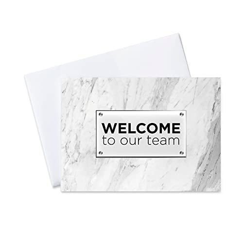 CEO Cards - Business Welcome Greeting Cards (Team Onboarding), 5x7 Inches, 25 Cards & 26 White Envelopes (W2001) - Image 1