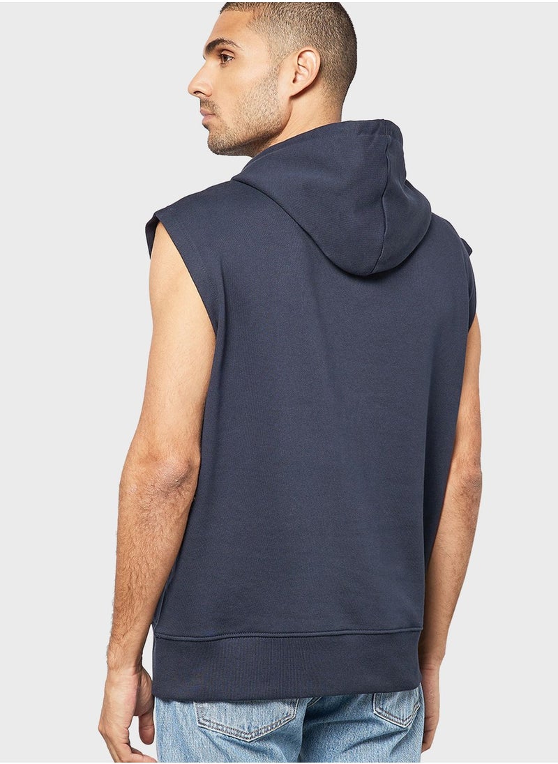 Mango Man - Essential Sleeveless Hoodie - Image 1