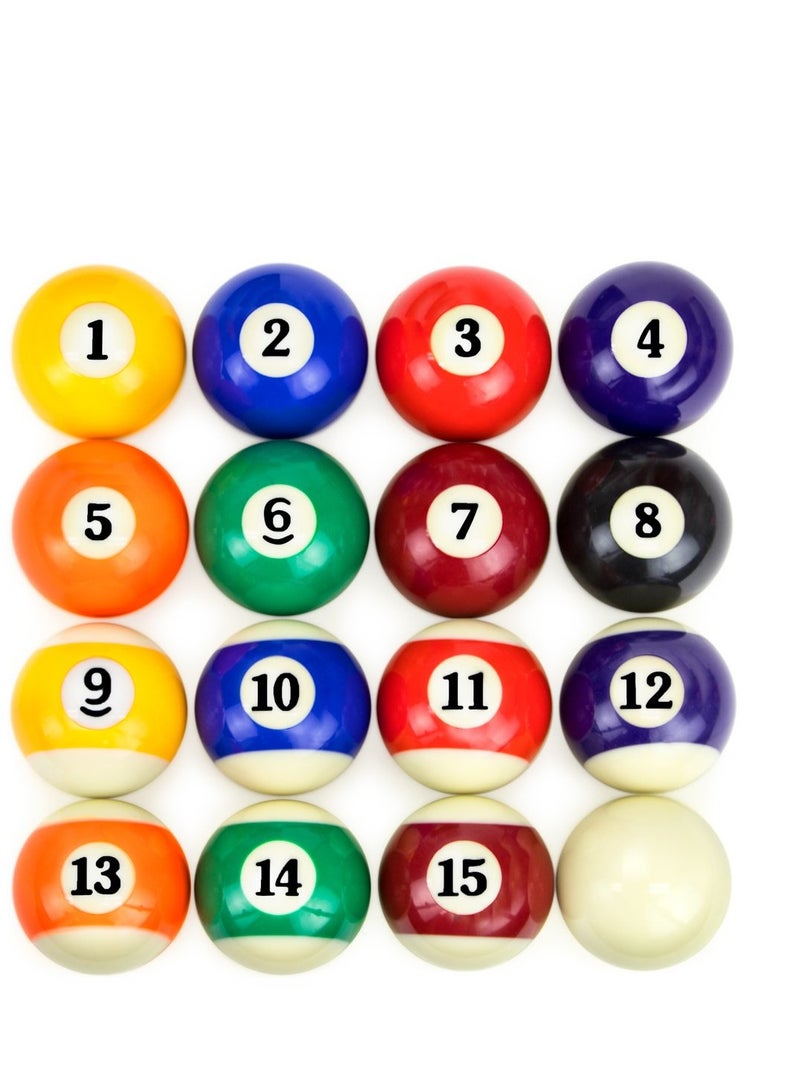 Spall Spall Billiard Balls Professional Balls Regulation Pool Balls Complete 16 Ball Set Professional Billiard Balls Table Accessories - Image 1